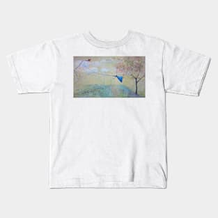 ...and the wind picked up Kids T-Shirt